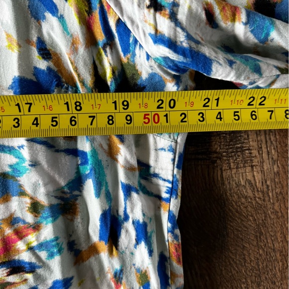 Liverpool Los Angeles Women’s 3/4 Sleeve Blouse Multicolor Size Large - Picture 14 of 14